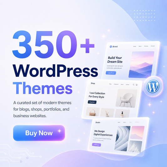 350+ Premium WordPress Themes